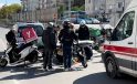 Motosiklet otomobile arkadan çarptı: 1 yaralı