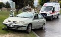 Yağış nedeniyle kayganlaşan yolda kaza: 1 yaralı