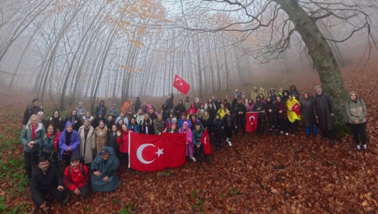 KSBÜ öğrencilerinden Cumhuriyetin 103. yılında doğa yürüyüşü